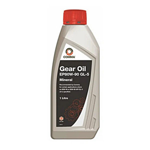 Транс масло COMMA Gear Oil EP 80W90 GL-5 1л