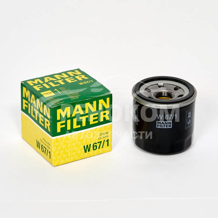 Фильтр масляный 2TR/M4R/H4M MANN 152085758R