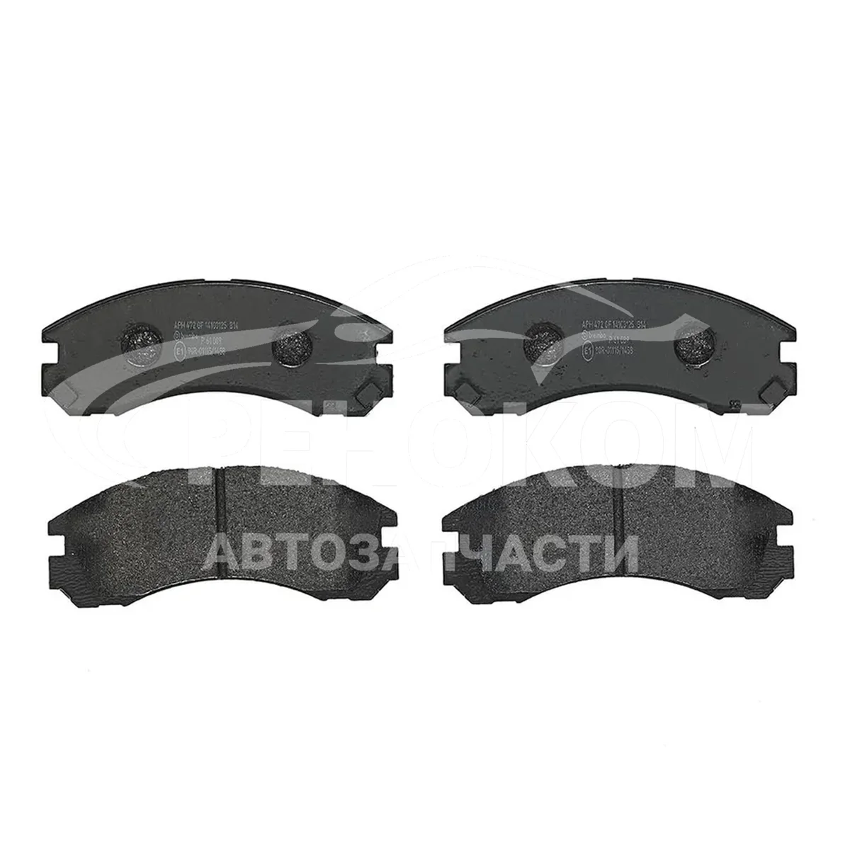 Колодки тормозные передние 4007/С-Кроссер