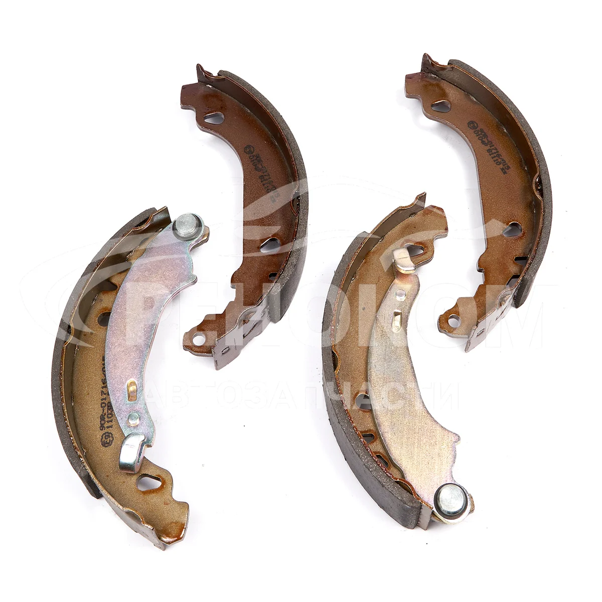 Колодки тормозные задние барабанные 206