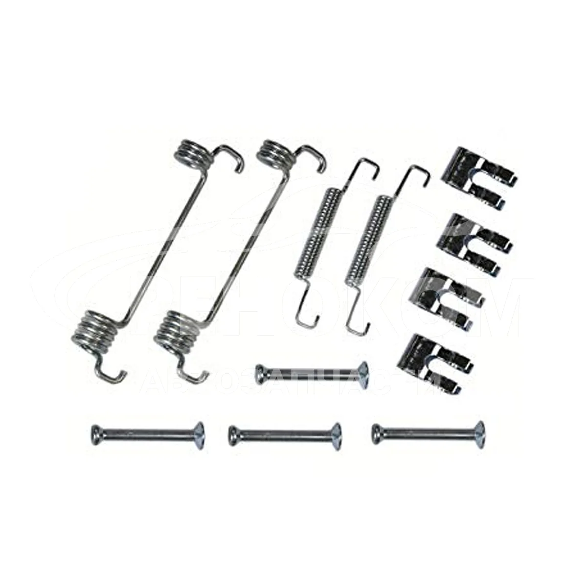 Ремкомплект задних тормозных колодок ручника Боксер/Джампер/Дукато 2006->