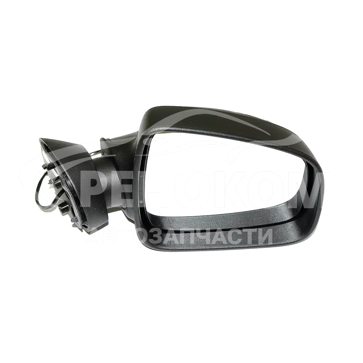 Зеркало правое электрическое Логан 2008-> (черное)
